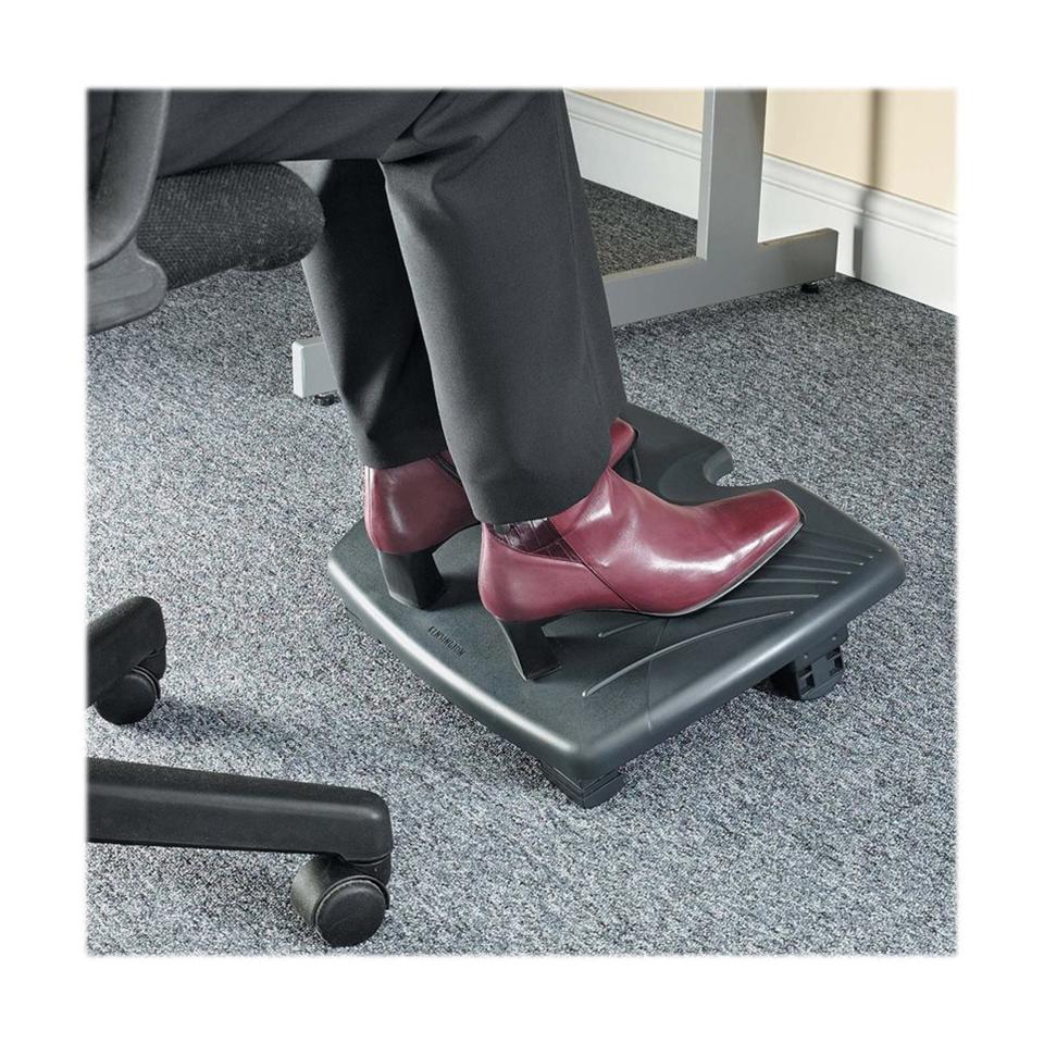 Kensington SoleRest Footrest 450w x 350dmm Black | Winc