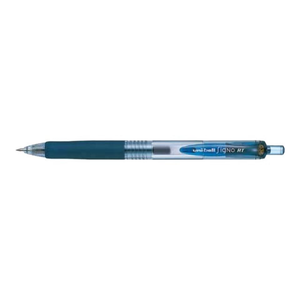 Uni-ball Retractable Gel Pen Extra Fine 0.38mm Blue Box 12