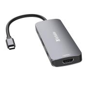 Verbatim Cmh-08 USB-C Multiport Hub 2 X HDMI 3 X USB-A Sd Microsd USB-C Pd