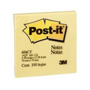 Post-It Notes 73 x 73mm Canary Yellow Pack 12