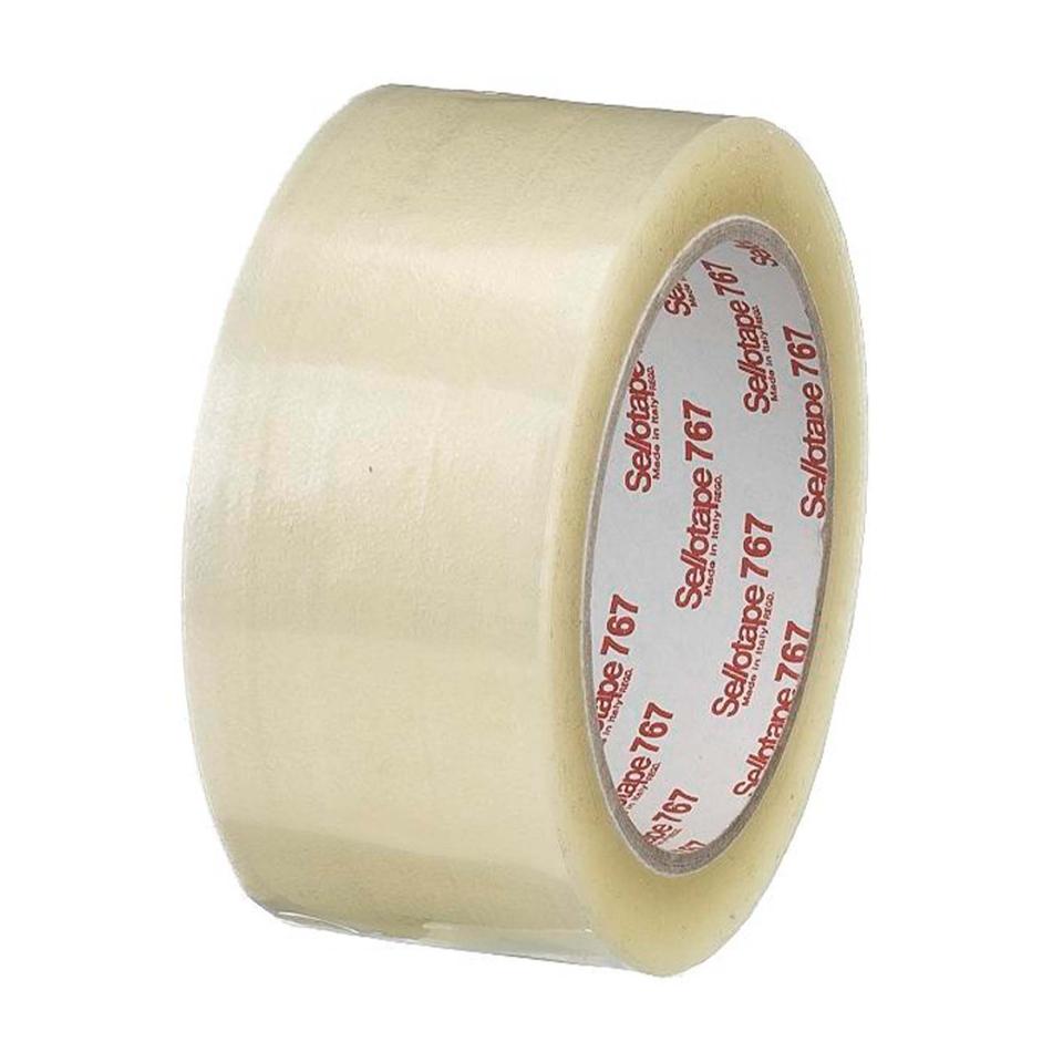 Sellotape 767 Packaging Tape Clear 48mm x 75m Each Image
