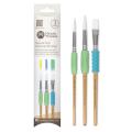 Thumbnail image of Micador Timeless Secure Grip Achiever Brushes Pack of 3