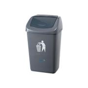 Oates Bb-40Fgy Flip Bin Grey 40 Litre