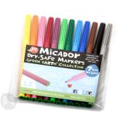 Micador Safety Coloured Markers Assorted Pack 12