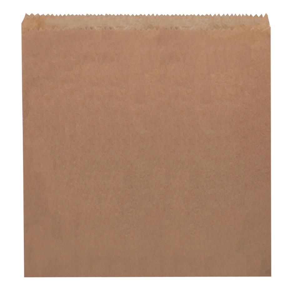 Castaway Paper Bags No. 4 Flat 235X265mm Brown Carton 500