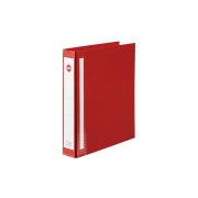 Marbig Enviro Wide Capacity Deluxe Binder A4 4 D Ring 38mm Red