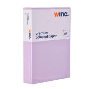 Winc Premium Coloured Copy Paper A4 80gsm Purple Ream 500