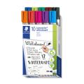 Thumbnail image of Staedtler Lumocolor Whiteboard Marker Bullet 2.0-5.0mm Assorted Colours Pack 10