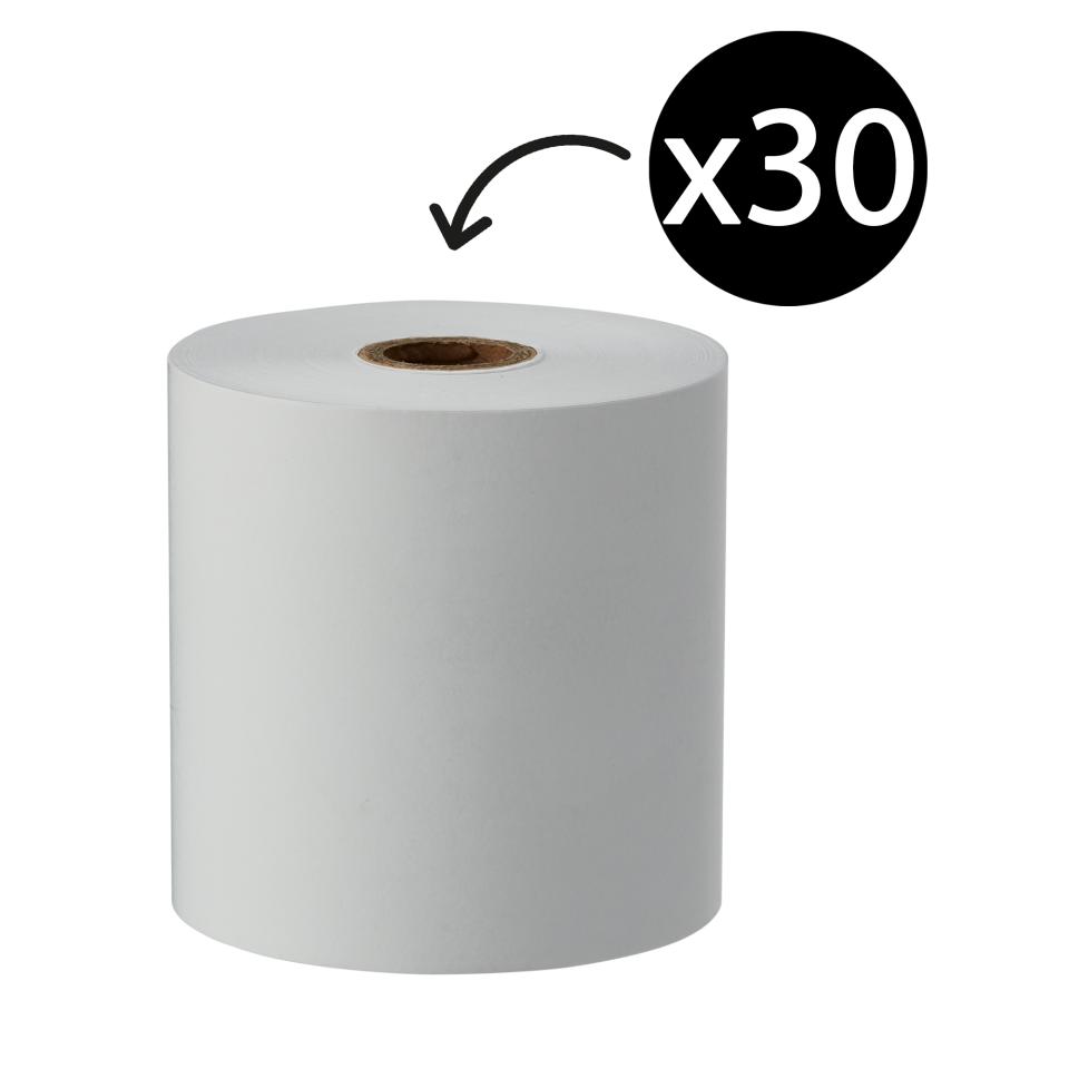Winc Thermal Paper Roll 1ply 80x80mm 17mm Core White Carton 30