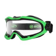 Scope Spartan X Goggle Green/Black Frame Clear Lens Each