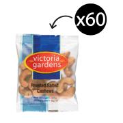 Victoria Gardens Cashews Nuts Salted Portion Control 25g Carton 60