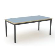 T-01 Slimline Dual Desk 1200mm(w) X 600mm(d) X 500mm(h) In Steel Blue