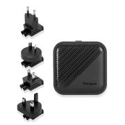 Targus 65 W Gan Charger Multi Port With Travel Adapters