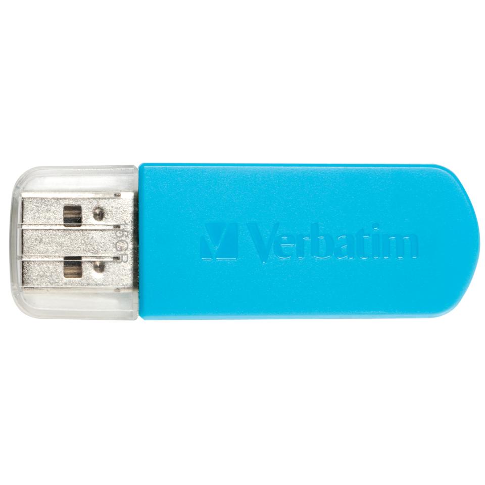 Verbatim Mini USB Flashdrive Blue | Winc