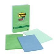 Post-it 660-3SST Super Sticky Bora Bora Recycled Lined Notes 101 x 152mm 3 Pads