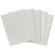 Marbig Dividers Polypropylene A4 Grey Numbered 100 Tab