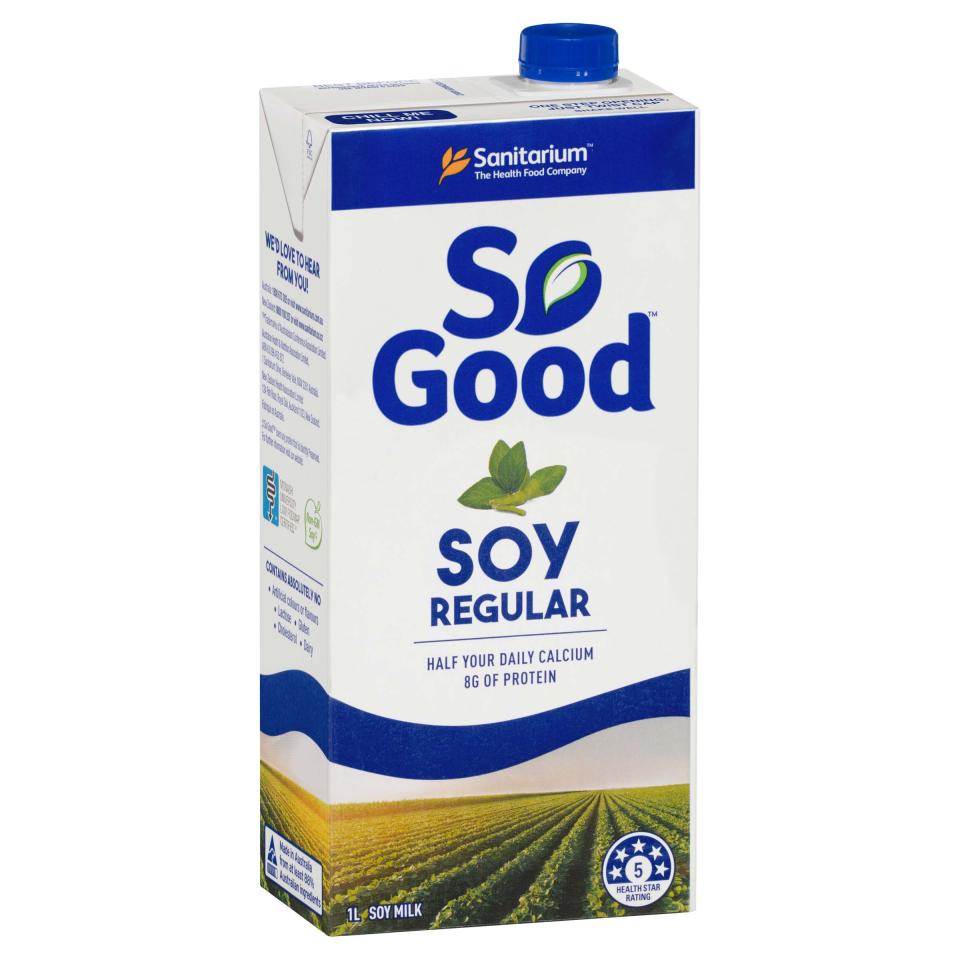 Sanitarium So Good UHT Regular Soy Milk 1 Litre