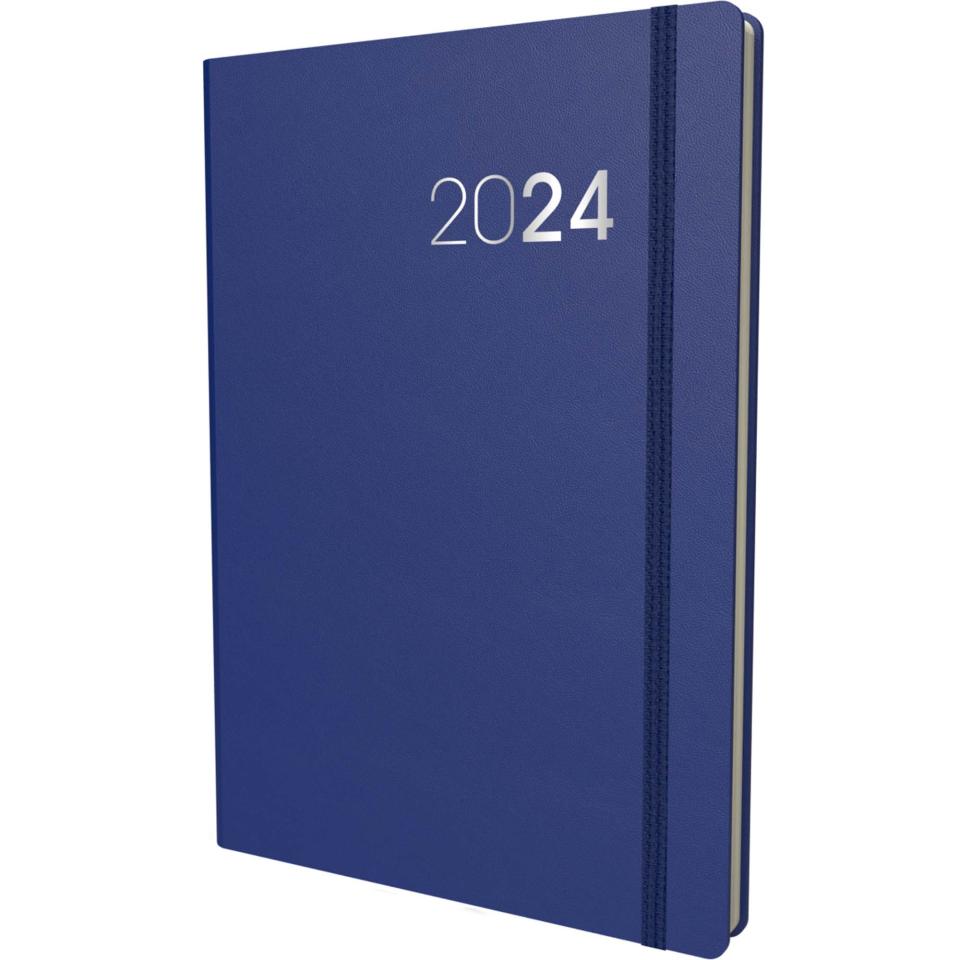 Collins Debden 2024 Legacy Diary A5 Week to View Blue