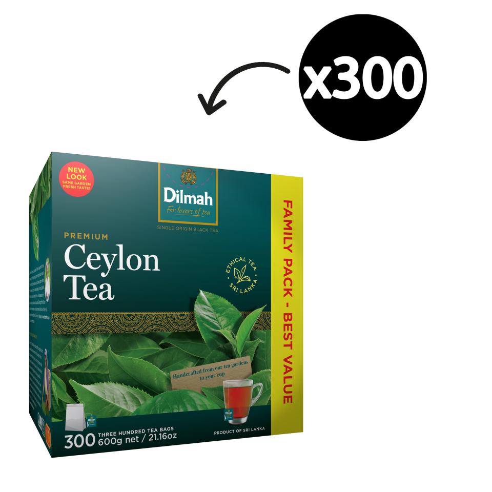 Dilmah Premium Black Tea Bags Box 300