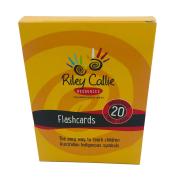 Riley Callie Resources Aboriginal Symbol Cards Yellow Set 20