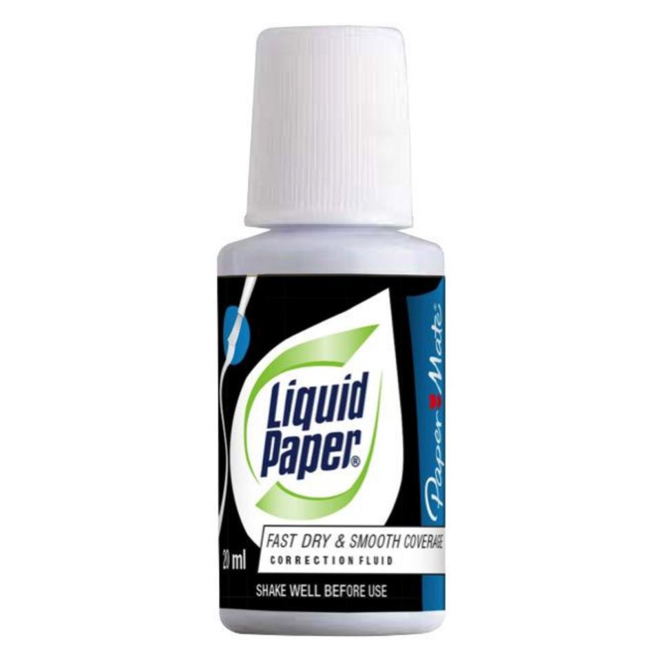 Liquid Paper Bottle And Brush Correction Fluid Winc
