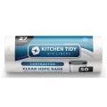 Thumbnail image of Austar Contractor Bin Liners Clear Hdpe 27lt Roll 50 Carton 1000