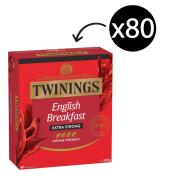 Twinings English Breakfast Extra Strong Pack 80