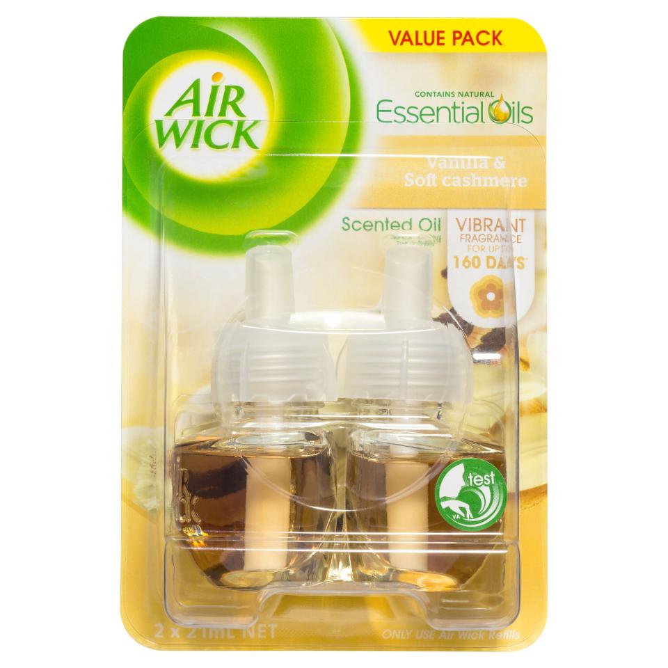 Air Wick Electric Refill Vanilla Twin Pack 21ml Winc