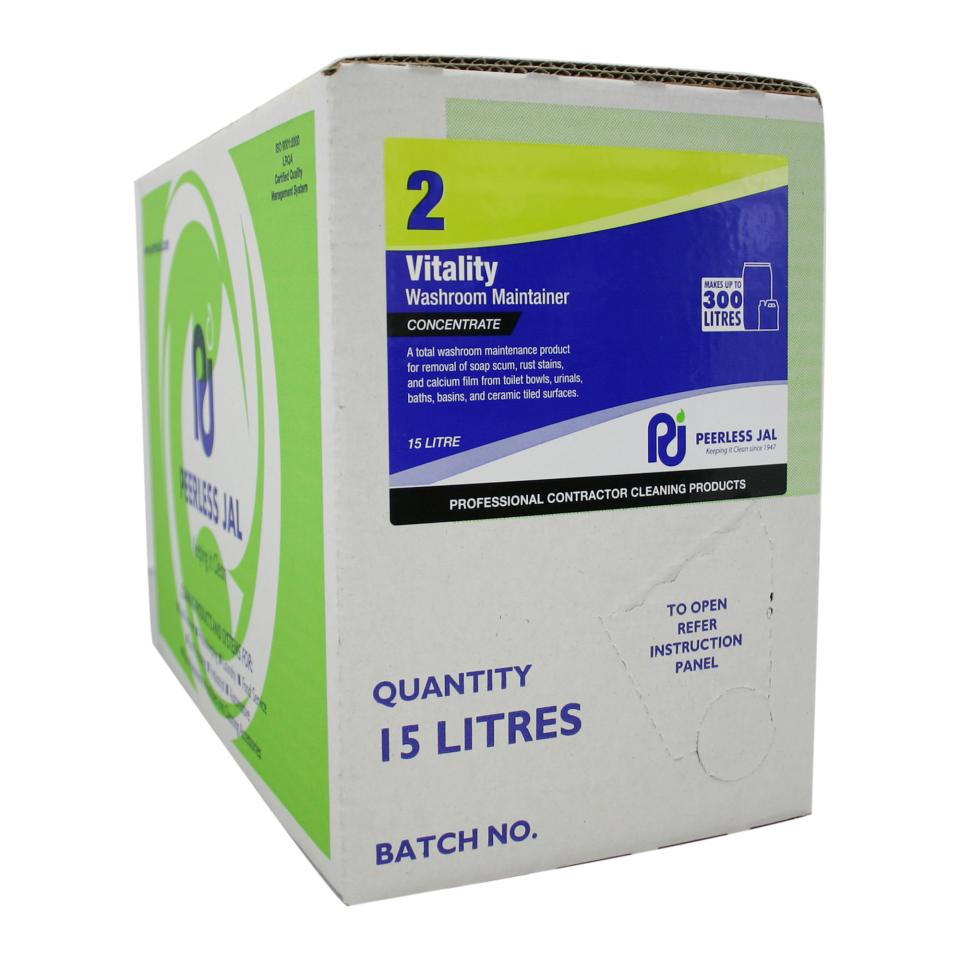 Vitality Washroom Maintainer 15 Litre Bag in box Image
