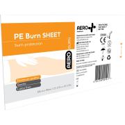 Burn Sheet Aero Polyethylene Sheet Sterile 60cm x 90cm Large Single Sheet