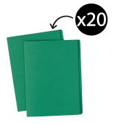 Avery Manilla Folder A4 320 x 241 mm Green Pack 20