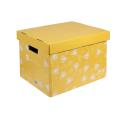 Thumbnail image of Marbig Enviro We Mean Green Sto-Away Archive Box Honeybee Yellow Pack 4