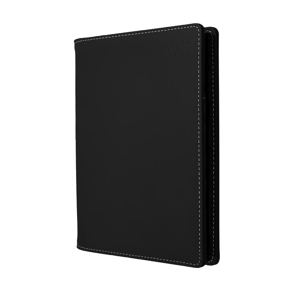 Collins Debden 2024 Associate II Diary A5 Day to Page Black