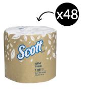 Scott Toilet Tissue 2 Ply 400 Sheets Carton 48