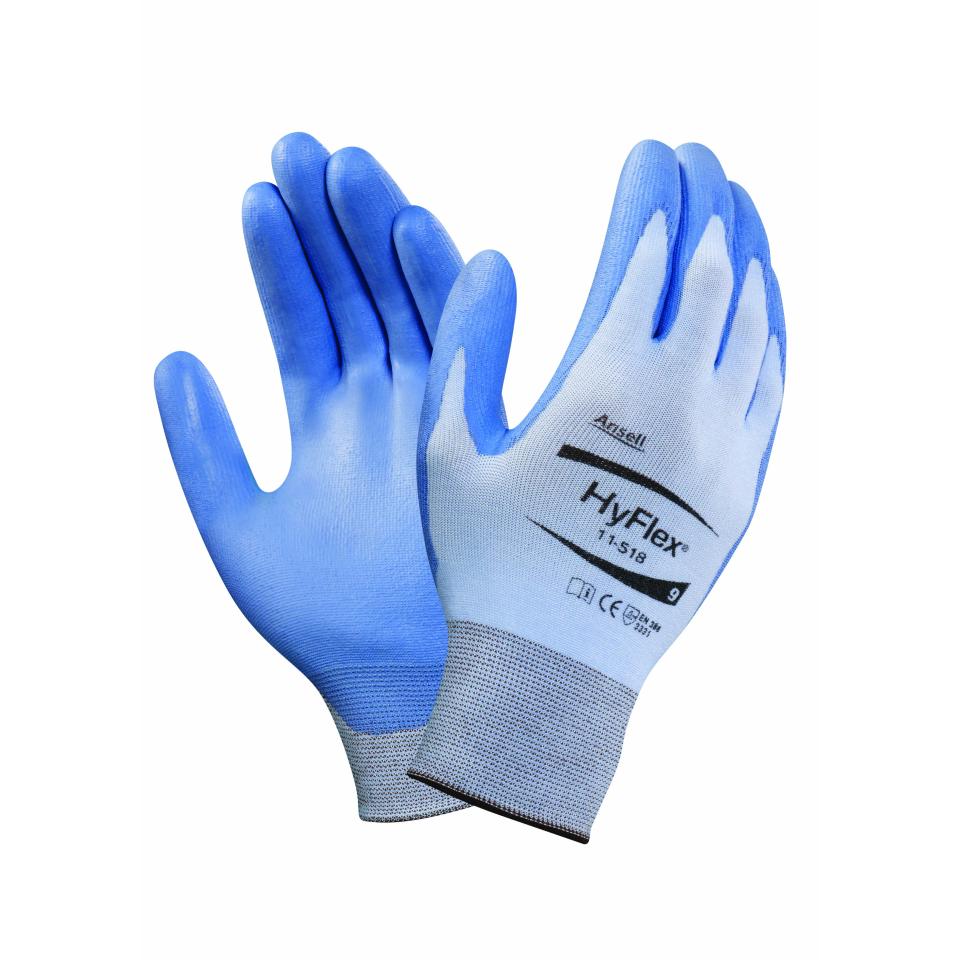 Ansell Hyflex 11-518 Ultralite Cut Resistant Gloves Pair