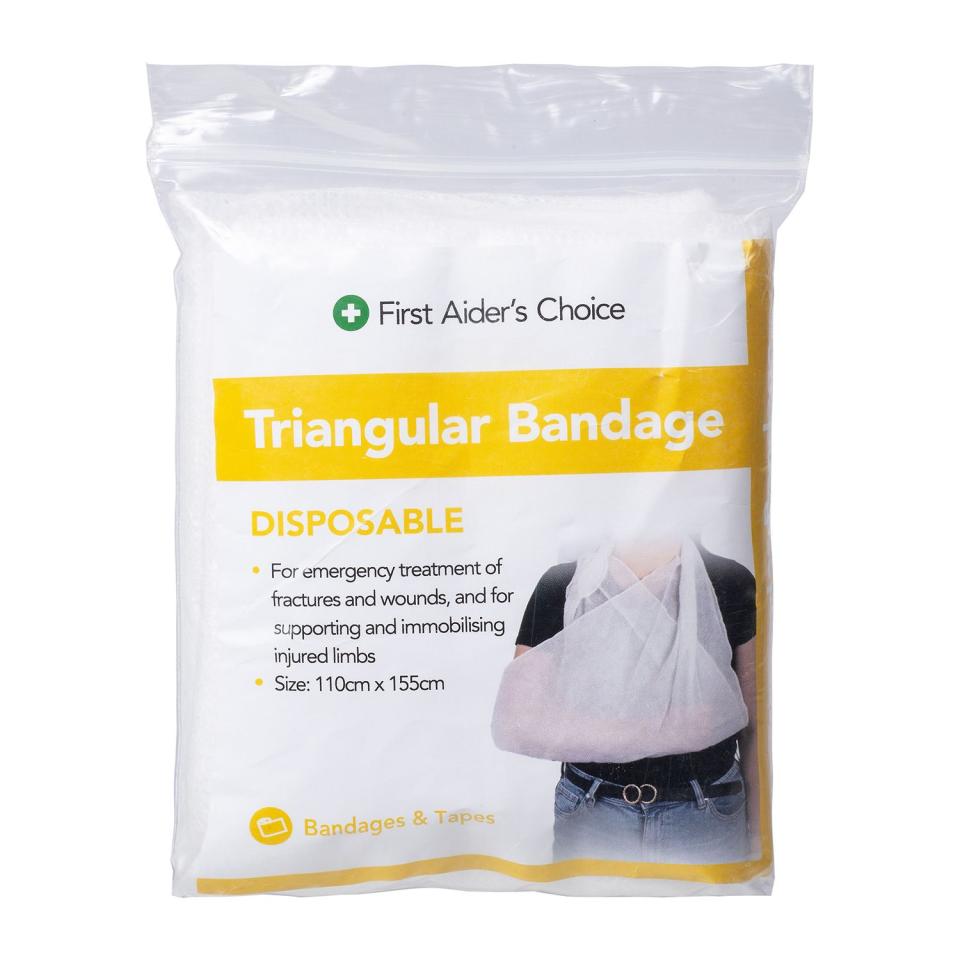 Integrity Health & Safety Disposable Triangular Bandage 110cmX155cm Image