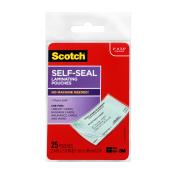 Scotch Self Laminating Products Clear Pack 25
