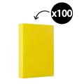 Thumbnail image of Winc Premium Coloured Cover Paper A4 200gsm Lemon Pack 100