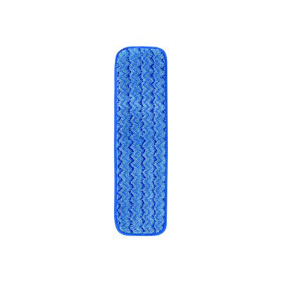 Rubbermaid Commercial HYGEN Microfibre Damp Mop Pad 45cm Blue