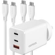 Comsol 67w USB Gan Charger With 2 X USB-C Cables