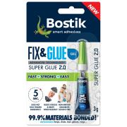 Bostik Fix & Glue Superglue 3ml
