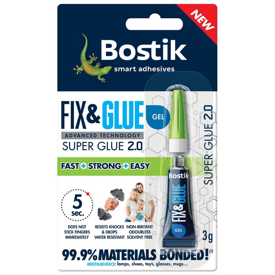 Bostik Fix & Glue Superglue 3ml