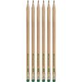 Thumbnail image of Naturals Graphite Pencils HB with Eraser Tip - Pack of 6