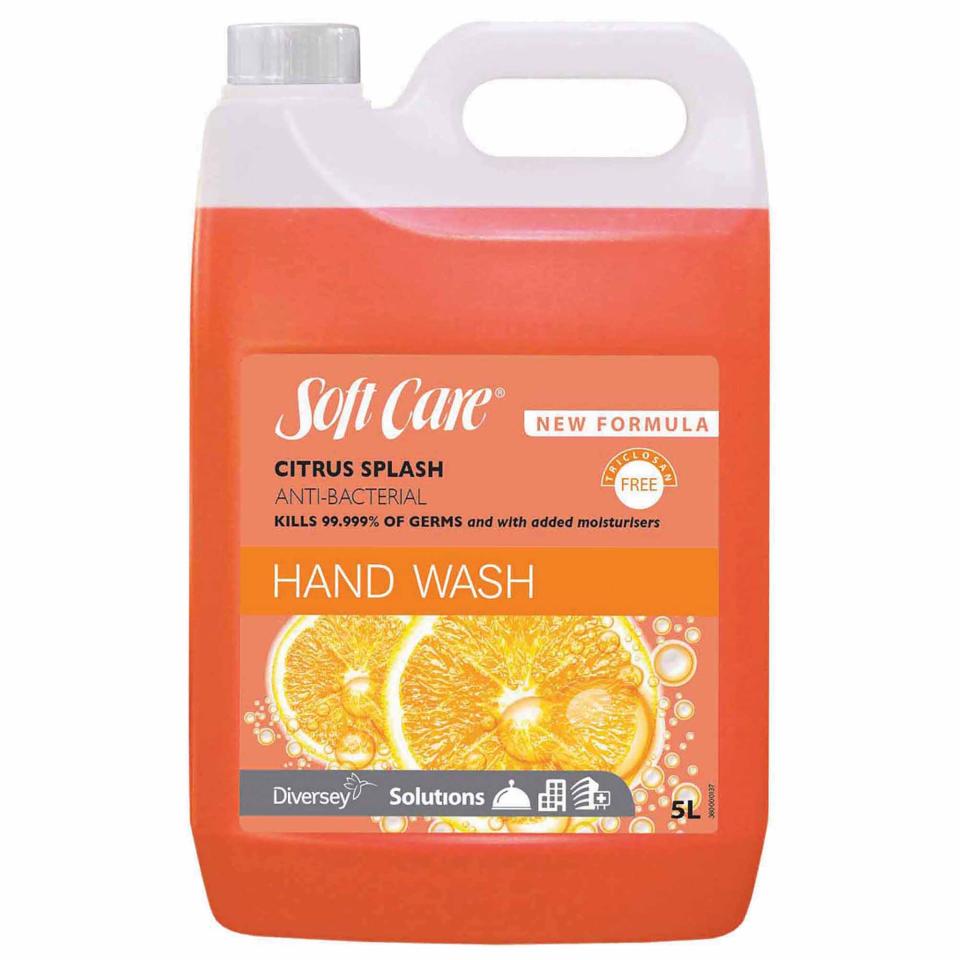 Diversey Soft Care Anti-Bac Hand Wash Citrus Splash 5L