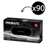 Prosafe Eclipse Nitrile Examination Gloves Powder Free Black 2XL Box 90