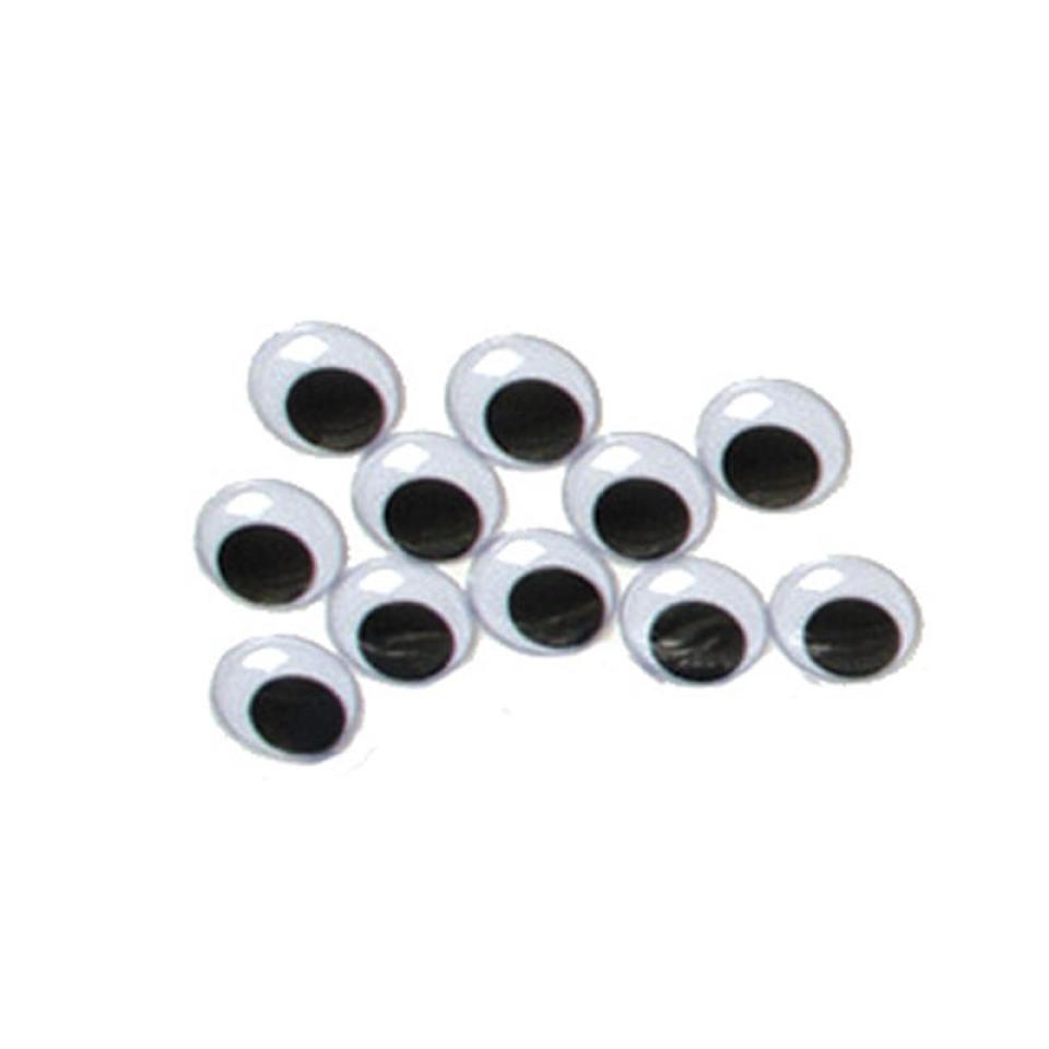 Joggle Eyes 20mm Round Pack 100