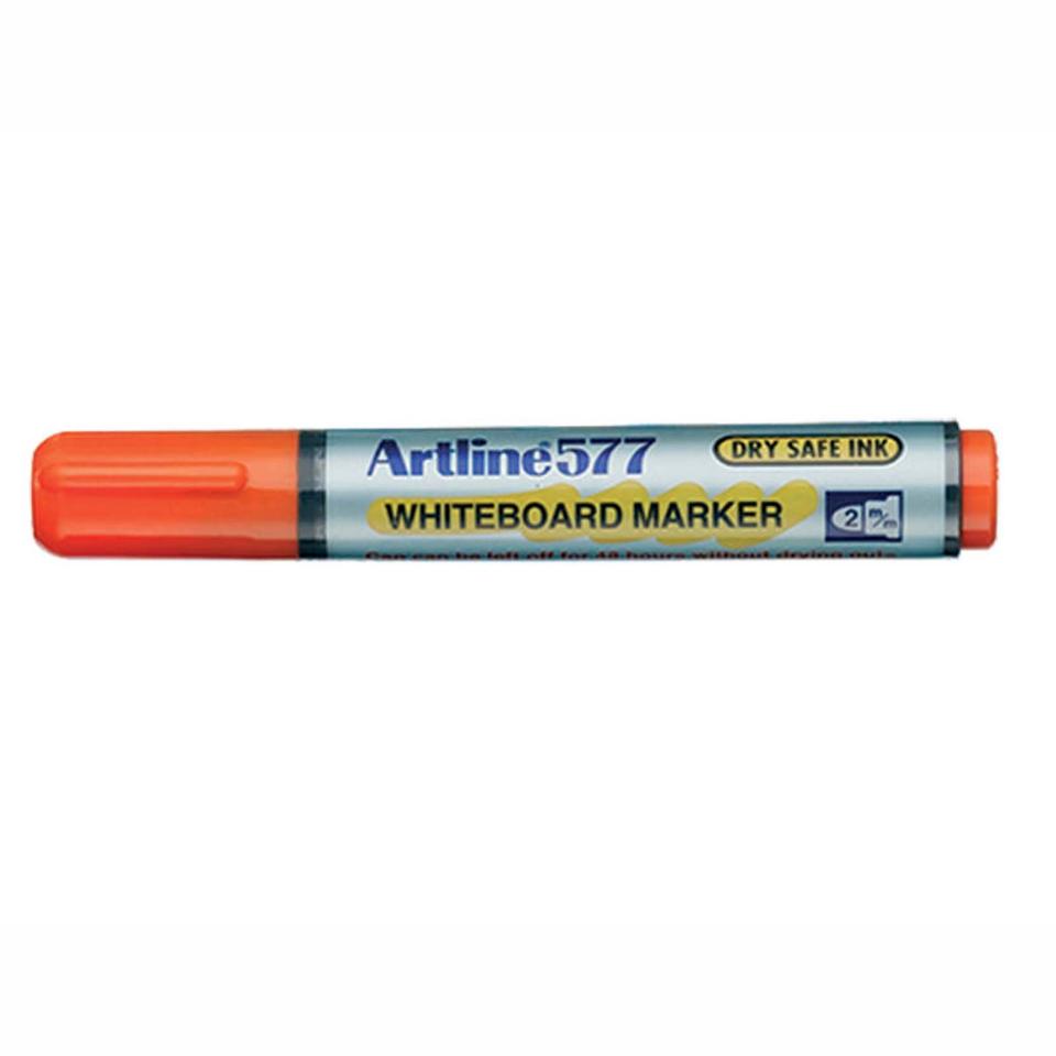Artline 577 Whiteboard Marker Bullet Tip 2.0mm Orange