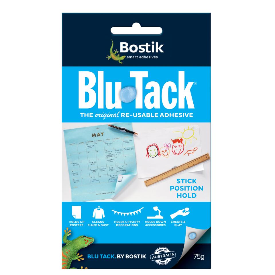 Bostik Blu Tack Reusable Adhesive 75g Smart Adhesives Winc Winc