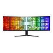 Samsung Business Monitor 49 Inch S9 Curved Qled Dqhd Docking