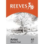 Reeves A3 Artist Sketch Pad 90gsm 30 Sheets